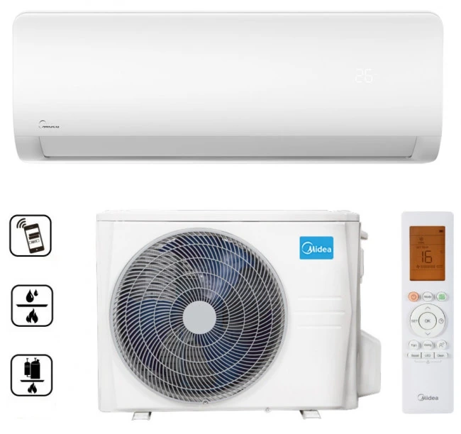 Midea Xtreme Save MG2X-12-SP oldalfali split klíma 3,5 kW