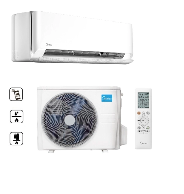 Midea Breezeless E MCB-18-SP oldalfali split klíma 5,3 kW